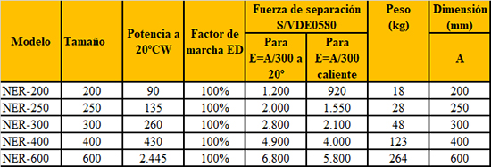 NER datos